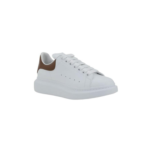 Alexander McQueen Leather Sneakers 1728,72470364320,Alexander McQueen,Brown,EU39.5/US6.5,Men,Men - Shoes,New with tags,Shoes,Sneakers - Men - Shoes Alexander McQueen AL-553680WIAEO9093-EU39.5/US6.5