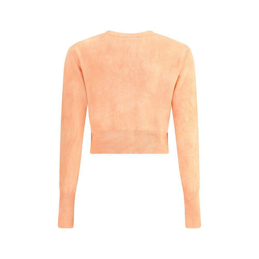Vivienne Westwood Cropped Bea Cardigan 1728,72470364320,Clothing,M,New with tags,Orange,Sweaters - Women - Clothing,Vivienne Westwood,Women,Women - Clothing Vivienne Westwood VI-1803002UY003KH404-M