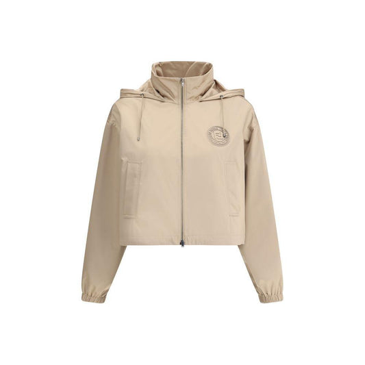 Fendi Waterproof Jacket 1728,72470364320,Beige,Clothing,Fendi,Jackets & Coats - Women - Clothing,L,M,New with tags,S,Women,Women - Clothing Fendi FE-FAN198AT8HF1RX9-L