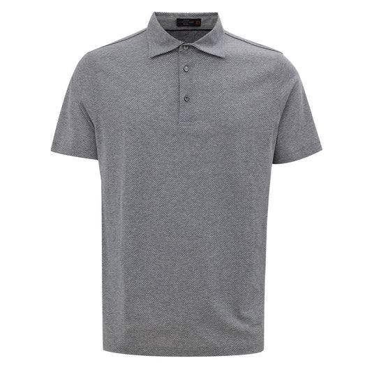Corneliani Gray Cotton Polo Shirt 1728,67397976224,Clothing,Corneliani,Gray,IT50 | L,Men,Men - Clothing,New with tags,Polo Shirt - Men - Clothing Corneliani CO-8484662-IT50 | L