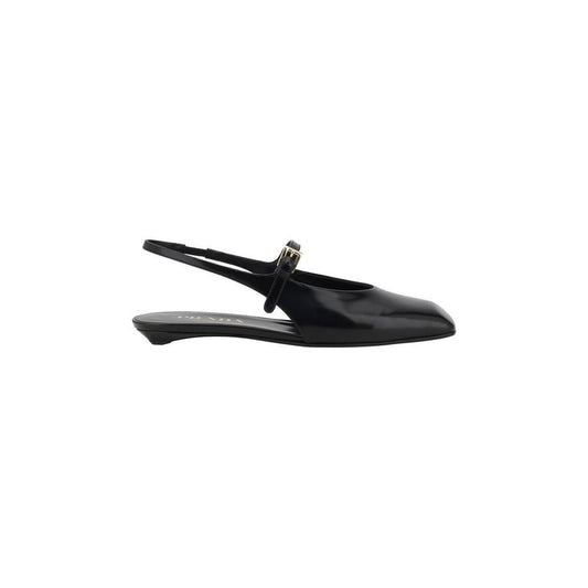 Prada Slingback Pumps 1728,72470364320,EU36/US6,EU37.5/US7.5,EU37/US7,EU38.5/US8.5,EU38/US8,EU39/US9,EU40/US10,Gold,New with tags,Prada,Pumps - Women - Shoes,Shoes,Women,Women - Shoes Prada PR-1F828NF015055F0002-EU37/US7