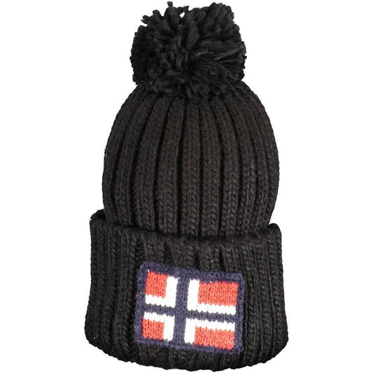 Norway 1963 Black Marabou Men Cap 1728,67403481248,Accessories,Black,Hats & Caps - Men - Accessories,Men,Men - Accessories,New with tags,Norway 1963 Norway 1963 NO-17007