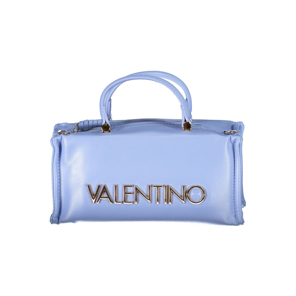 Front view with bag zipped and handles upright.