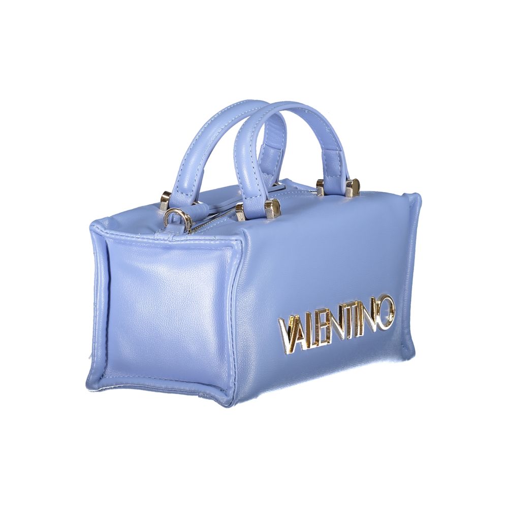 Front view with bag zipped and handles upright.