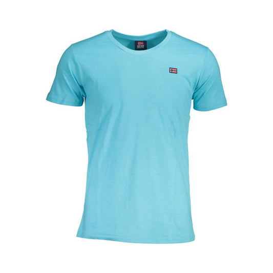 Norway 1963 Blue Cotton Men T-Shirt