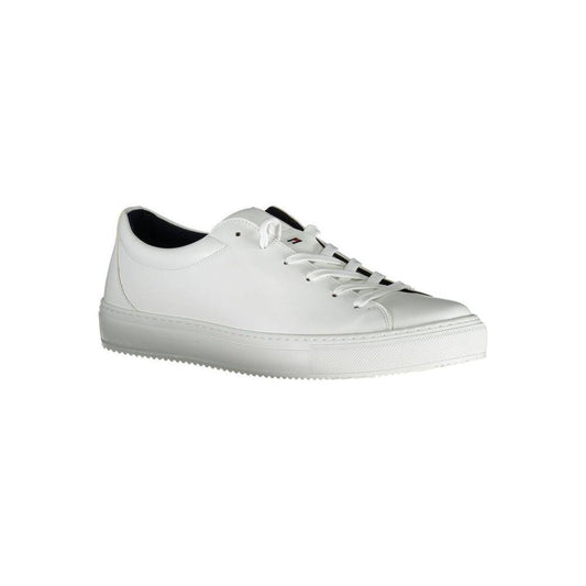 Tommy Hilfiger White Synthetic Men Sneaker 1728,67403481248,EU45/US12,Men,Men - Shoes,New with tags,Shoes,Sneakers - Men - Shoes,Tommy Hilfiger,White Tommy Hilfiger TO-3314-EU45/US12
