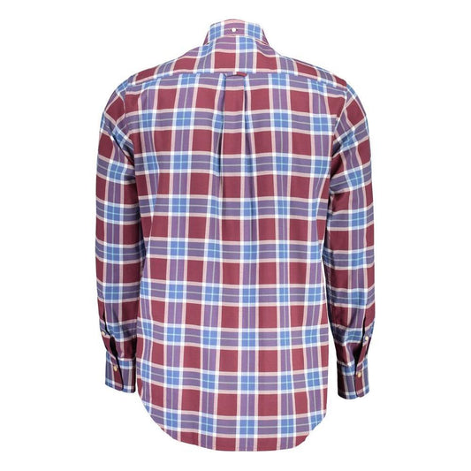 Gant Purple Cotton Men Shirt 1728,67403481248,Clothing,Gant,Men,Men - Clothing,New with tags,Purple,S,Shirts - Men - Clothing Gant GA-6848-S