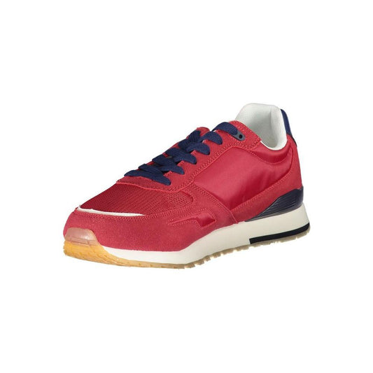 U.S. POLO ASSN. Sleek Pink Sneakers with Eye-Catching Contrast 1728,67403481248,EU45/US12,Men,Men - Shoes,New with tags,Red,Shoes,Sneakers - Men - Shoes,U.S. POLO ASSN. U.S. POLO ASSN. US-23449-EU45/US12