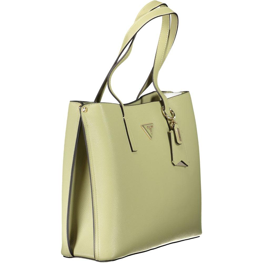 Front view with bag zipped and handles upright.