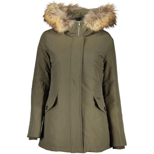 Woolrich Green Cotton Jackets & Coat 1728,67403481248,Clothing,Green,Jackets & Coats - Women - Clothing,M,New with tags,Women,Women - Clothing,Woolrich,XL Woolrich WO-24349-M