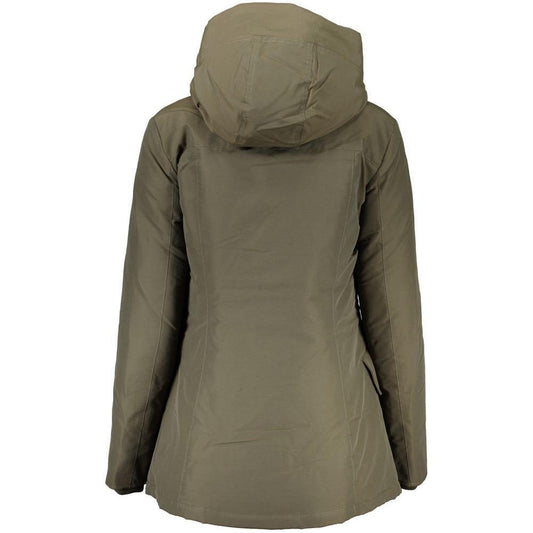Woolrich Green Cotton Jackets & Coat 1728,67403481248,Clothing,Green,Jackets & Coats - Women - Clothing,L,M,New with tags,Women,Women - Clothing,Woolrich,XL Woolrich WO-24350-L