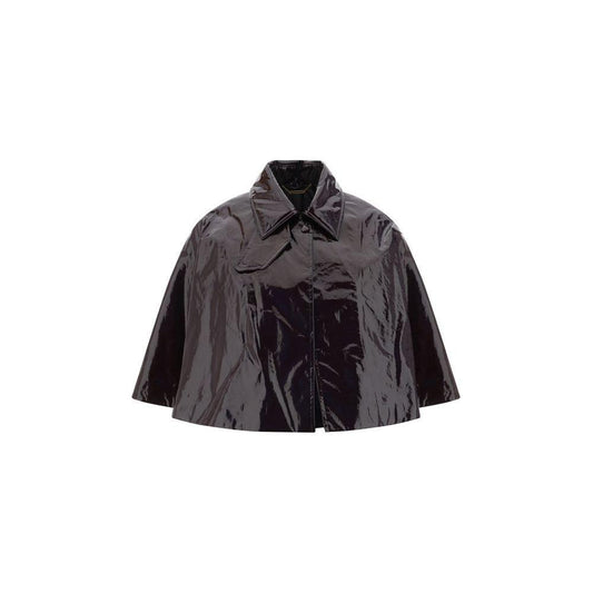 Chloé Mantella Jacket 1728,72470364320,Bordeaux,Chloé,Clothing,Jackets & Coats - Women - Clothing,L,New with tags,Women,Women - Clothing Chloé CH-CH24WMA5814524Z-L