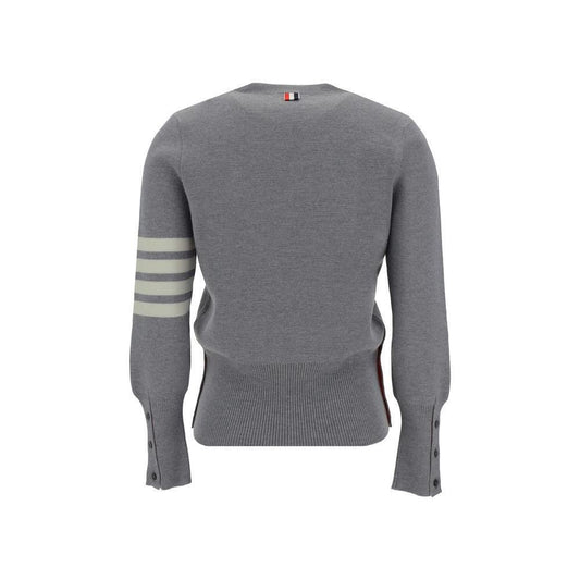 Thom Browne Virgin wool Sweater 1728,72470364320,Clothing,Gray,IT38 | S,IT40 | M,IT42 | L,IT44 | L,New with tags,Sweaters - Women - Clothing,Thom Browne,Women,Women - Clothing Thom Browne TH-FKA239A00014055-IT38 | S