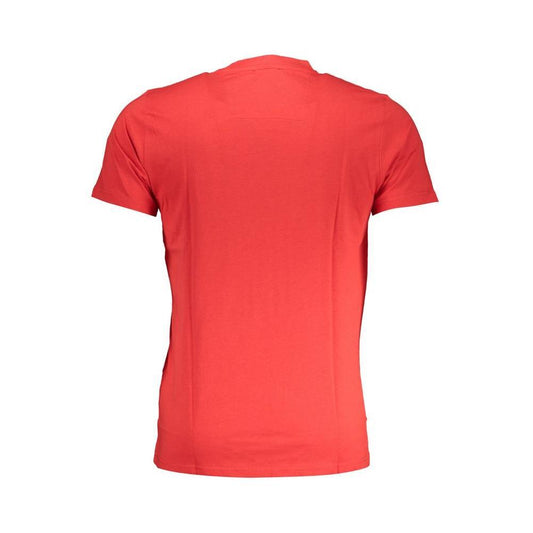 Cavalli Class Red Cotton T-Shirt 1728,67403481248,Cavalli Class,Clothing,L,M,Men,Men - Clothing,New with tags,Red,T-Shirts - Men - Clothing,XL,XXL Cavalli Class CA-28473-M