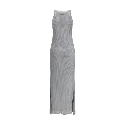 PINKO Metallic knit long Dress 1728,72470364320,Clothing,Dresses - Women - Clothing,M,New with tags,PINKO,S,Silver,Women,Women - Clothing,XS PINKO PI-105146A2LOI12-M