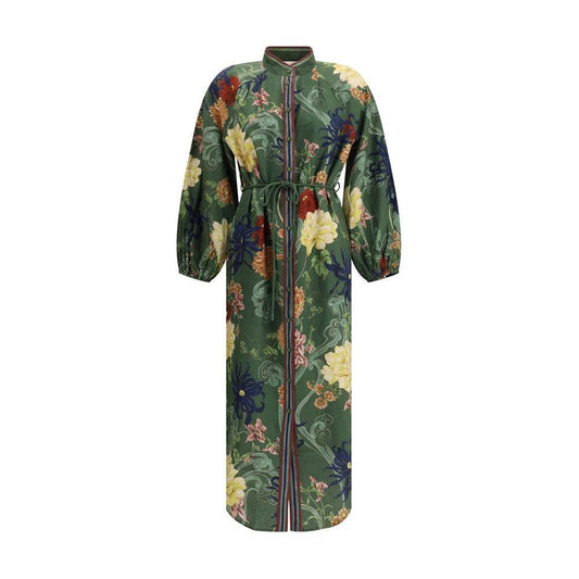 Alemais Avery chemisier Dress 10,1728,72470364320,Alemais,Clothing,Dresses - Women - Clothing,Green,New with tags,Women,Women - Clothing Alemais AL-5233DGREEN-10