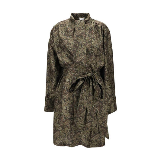 Saint Laurent lavallière short Dress 1728,72470364320,Clothing,Dresses - Women - Clothing,Green,IT36 | XS,New with tags,Saint Laurent,Women,Women - Clothing Saint Laurent SA-830263Y6K901355-IT36 | XS