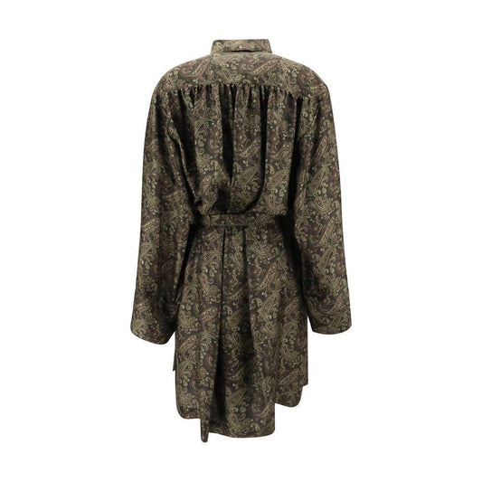 Saint Laurent lavallière short Dress 1728,72470364320,Clothing,Dresses - Women - Clothing,Green,IT36 | XS,New with tags,Saint Laurent,Women,Women - Clothing Saint Laurent SA-830263Y6K901355-IT36 | XS