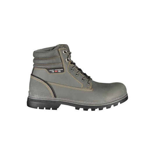 Carrera Brown Polyester Men Boot 1728,67403481248,Boots - Men - Shoes,Carrera,EU40/US7,EU41/US8,EU42/US9,EU43/US10,EU44/US11,EU45/US12,EU46,Gray,Men,Men - Shoes,New with tags,Shoes Carrera CA-25360-EU41/US8
