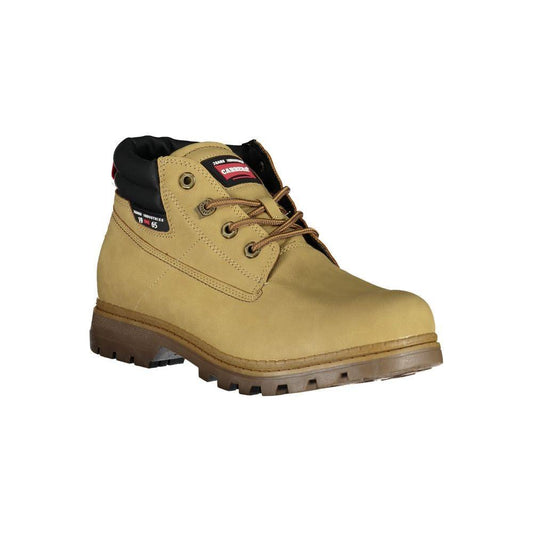Carrera Beige Lace-Up Boots with Contrast Details 1728,67403481248,Beige,Boots - Men - Shoes,Carrera,EU40/US7,EU41/US8,EU42/US9,EU43/US10,EU44/US11,EU45/US12,EU46,Men,Men - Shoes,New with tags,Shoes Carrera CA-25547-EU40/US7