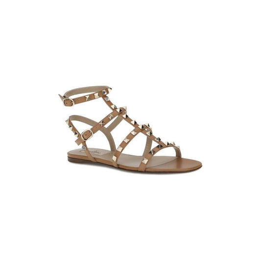 Valentino Garavani Rockstud Sandals 1728,72470364320,Beige,EU36.5/US6.5,EU37.5/US7.5,EU38/US8,EU40/US10,New with tags,Sandals - Women - Shoes,Shoes,Valentino Garavani,Women,Women - Shoes Valentino Garavani VA-7W2S0A05VODKEL-EU36.5/US6.5