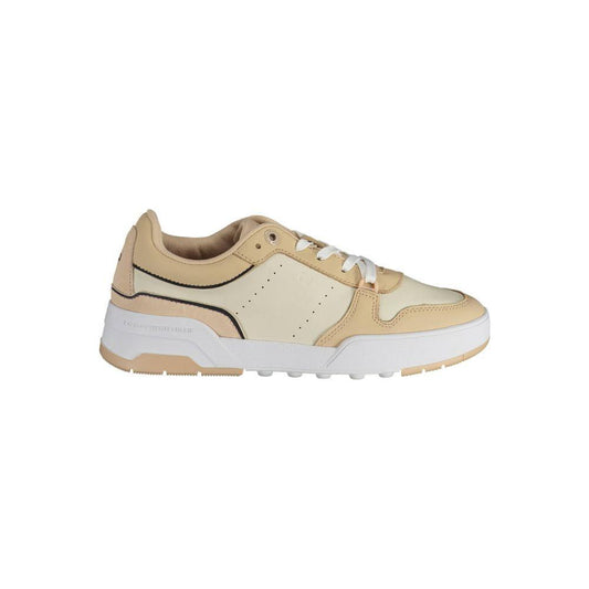 Tommy Hilfiger Beige Leather Women Sneaker 1728,67403481248,Beige,EU40/US10,EU41/US11,New with tags,Shoes,Sneakers - Women - Shoes,Tommy Hilfiger,Women,Women - Shoes Tommy Hilfiger TO-14585-EU40/US10