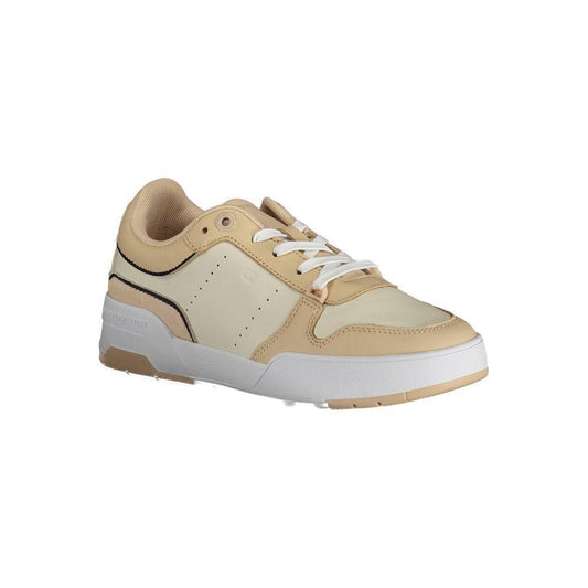 Tommy Hilfiger Beige Leather Women Sneaker 1728,67403481248,Beige,EU40/US10,EU41/US11,New with tags,Shoes,Sneakers - Women - Shoes,Tommy Hilfiger,Women,Women - Shoes Tommy Hilfiger TO-14585-EU40/US10
