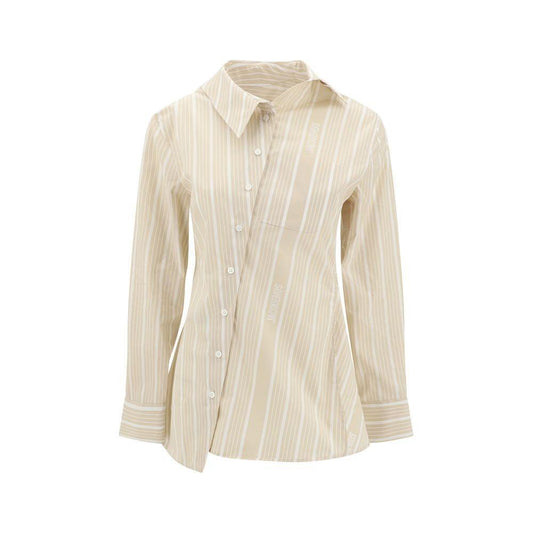 Jacquemus La Chemise Pablo Shirt 1728,72470364320,Beige,Clothing,IT38 | S,IT40 | M,Jacquemus,New with tags,Shirts - Women - Clothing,Women,Women - Clothing Jacquemus JA-243SH06216911GY-IT38 | S