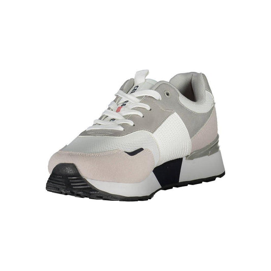 Carrera Sleek White Sneakers with Contrast Details 1728,67403481248,Carrera,EU40/US7,EU41/US8,EU42/US9,EU43/US10,EU44/US11,EU45/US12,Men,Men - Shoes,New with tags,Shoes,Sneakers - Men - Shoes,White Carrera CA-26126-EU44/US11