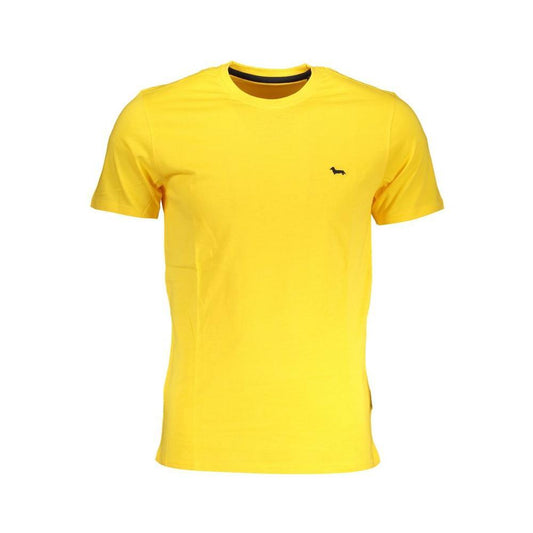 Harmont & Blaine Yellow Cotton T-Shirt 1728,67403481248,Clothing,Harmont & Blaine,Men,Men - Clothing,New with tags,T-Shirts - Men - Clothing,XL,XXL,Yellow Harmont & Blaine HA-28067-XL