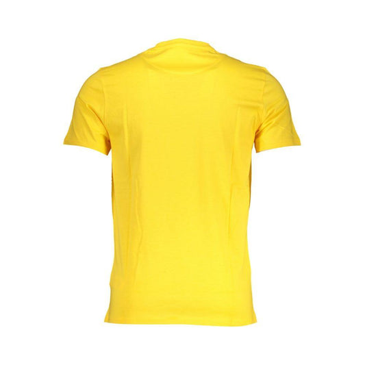 Harmont & Blaine Yellow Cotton T-Shirt 1728,67403481248,Clothing,Harmont & Blaine,Men,Men - Clothing,New with tags,T-Shirts - Men - Clothing,XL,XXL,Yellow Harmont & Blaine HA-28067-XL