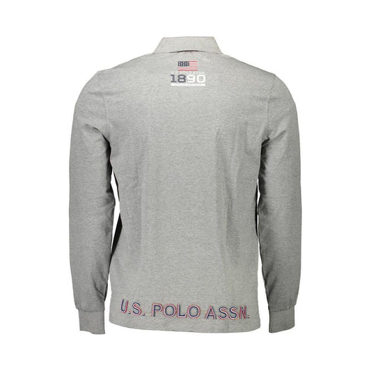 U.S. POLO ASSN. Gray Cotton Men Polo Shirt 1728,67403481248,Clothing,Gray,L,Men,Men - Clothing,New with tags,Polo Shirt - Men - Clothing,U.S. POLO ASSN.,XL,XXL U.S. POLO ASSN. US-9218-XXL