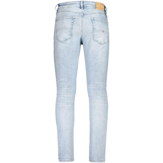 Tommy Hilfiger Light Blue Cotton Men Jeans