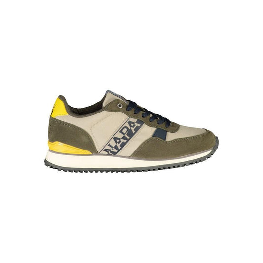 Napapijri Elegant Beige Lace-Up Sporty Sneakers 1728,67403481248,Beige,EU40/US7,EU41/US8,EU42/US9,EU43/US10,EU44/US11,EU46,Men,Men - Shoes,Napapijri,New with tags,Shoes,Sneakers - Men - Shoes Napapijri NA-23099-EU40/US7