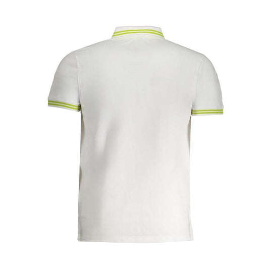 Cavalli Class White Cotton Polo Shirt 1728,67403481248,Cavalli Class,Clothing,L,M,Men,Men - Clothing,New with tags,Polo Shirt - Men - Clothing,White,XL,XXL Cavalli Class CA-30269-L