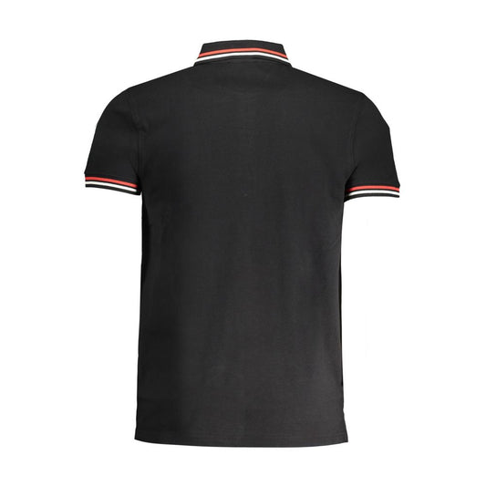 Cavalli Class Black Cotton Polo Shirt 1728,67403481248,Black,Cavalli Class,Clothing,L,Men,Men - Clothing,New with tags,Polo Shirt - Men - Clothing,XL,XXL Cavalli Class CA-30276-L