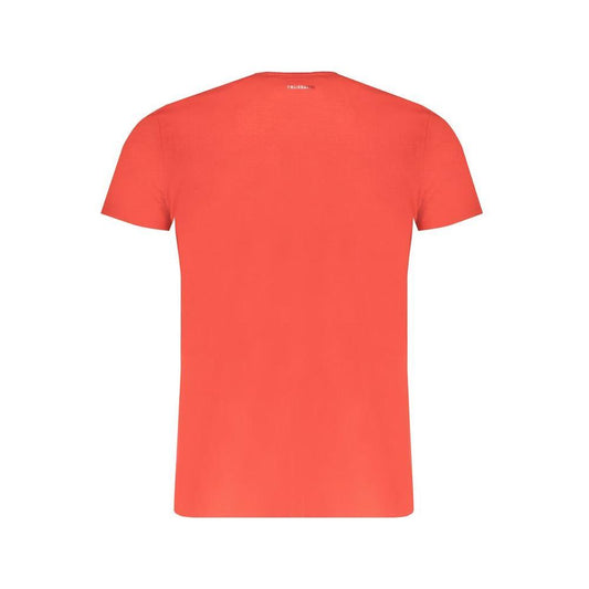 Trussardi Red Cotton T-Shirt 1728,67403481248,Clothing,L,M,Men,Men - Clothing,New with tags,Red,S,T-Shirts - Men - Clothing,Trussardi,XL,XXL Trussardi TR-30137-S