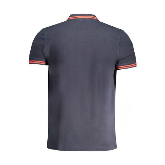 Cavalli Class Blue Cotton Polo Shirt 1728,67403481248,Blue,Cavalli Class,Clothing,L,M,Men,Men - Clothing,New with tags,Polo Shirt - Men - Clothing,XL,XXL Cavalli Class CA-30270-M