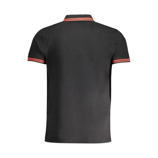 Cavalli Class Black Cotton Polo Shirt 1728,67403481248,Black,Cavalli Class,Clothing,L,M,Men,Men - Clothing,New with tags,Polo Shirt - Men - Clothing,XL,XXL Cavalli Class CA-30274-L