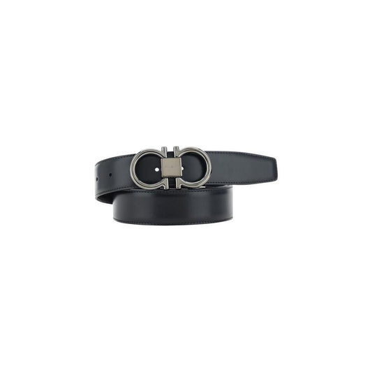 Ferragamo Gancini Belt 100 cm / 40 Inches,105 cm / 42 Inches,110 cm / 44 Inches,1728,72470364320,Accessories,Belts - Men - Accessories,Black,Ferragamo,Men,Men - Accessories,New with tags Ferragamo FE-694531004-100 CM / 40 INCHES