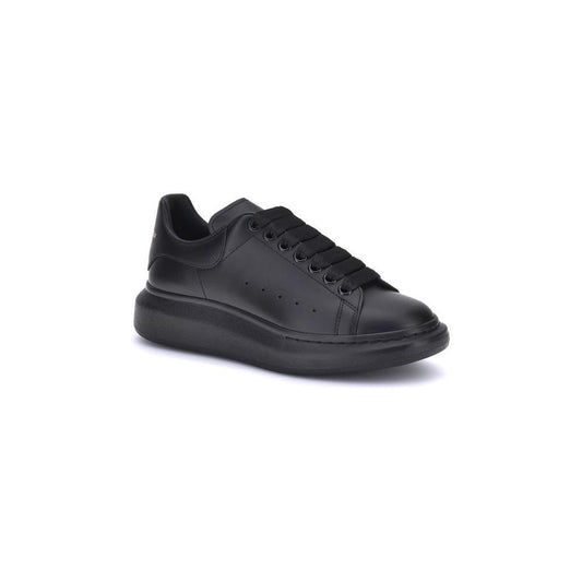 Alexander McQueen Leather Sneakers 1728,72470364320,Alexander McQueen,Black,EU39.5/US6.5,EU39/US6,EU40/US7,EU41.5/US8.5,EU41/US8,EU42.5/US9.5,EU42/US9,EU43.5/US10.5,EU43/US10,EU44/US11,EU45/US12,Men,Men - Shoes,New with tags,Shoes,Sneakers - Men - Shoes A