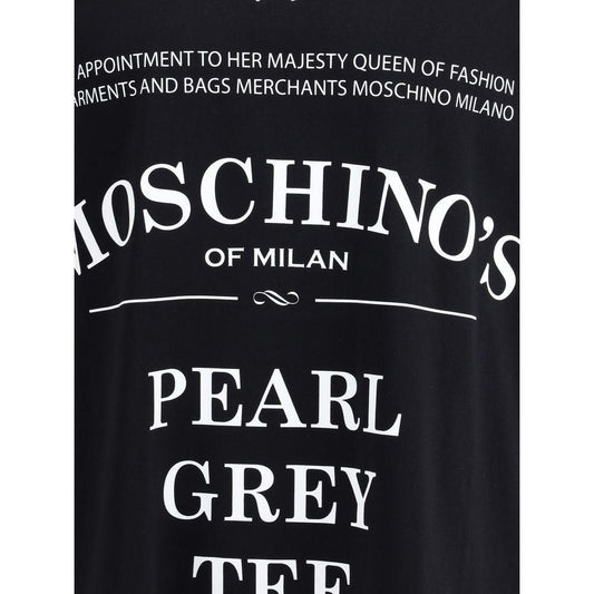 Moschino T-shirt whit maxi print 1728,72470364320,Black,Clothing,L,M,Men,Men - Clothing,Moschino,New with tags,S,T-Shirts - Men - Clothing,XL Moschino MO-252ZZ0708252ZZ52411555-L