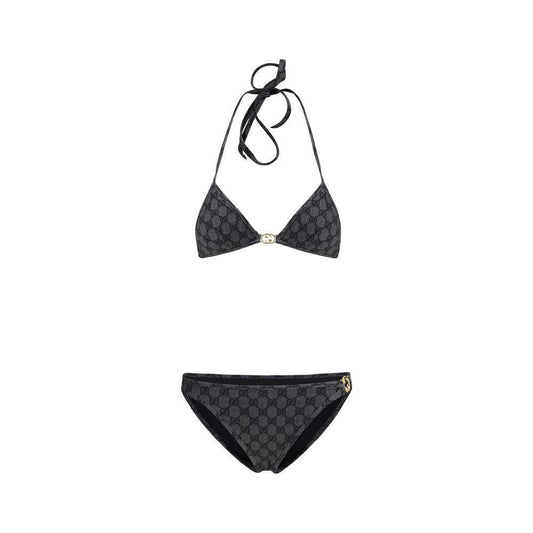 Gucci Swimsuit GG pattern 1728,72470364320,Clothing,Gray,Gucci,M,New with tags,Swimwear - Women - Clothing,Women,Women - Clothing Gucci GU-688999XHAK31000-M