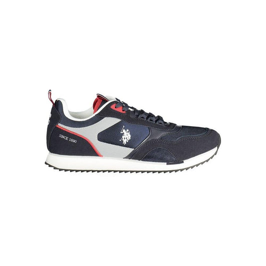 U.S. POLO ASSN. Blue Polyester Sneaker 1728,67403481248,Blue,EU44/US11,Men,Men - Shoes,New with tags,Shoes,Sneakers - Men - Shoes,U.S. POLO ASSN. U.S. POLO ASSN. US-20316-EU44/US11