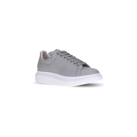 Alexander McQueen Leather Sneakers 1728,72470364320,Alexander McQueen,EU39.5/US6.5,EU40.5/US7.5,EU40/US7,EU41.5/US8.5,EU41/US8,EU42.5/US9.5,EU42/US9,EU43.5/US10.5,EU43/US10,EU44/US11,EU45/US12,Gray,Men,Men - Shoes,New with tags,Shoes,Sneakers - Men - Shoe