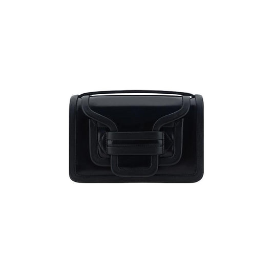 Pierre Hardy Alpha Leather Shoulder Bag 1728,72470364320,Bags,Black,New with tags,Pierre Hardy,Shoulder Bags - Women - Bags,Women,Women - Bags Pierre Hardy PIQV08BLACKBB