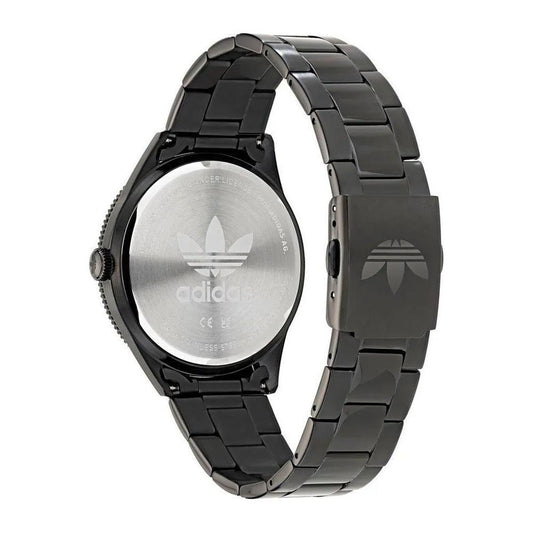 Adidas Black Stainless Steel Watch 1728,67434610848,Adidas,Black,New with tags,Unisex,Unisex Watches - Watches,Watches Adidas ADAOFH22056AC