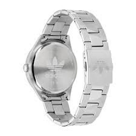 Adidas Gray Stainless Steel Watch 1728,67434610848,Adidas,Gray,New with tags,Unisex,Unisex Watches - Watches,Watches Adidas ADAOFH22054AC