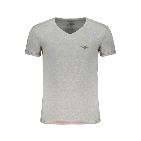 Aeronautica Militare Brown Cotton Men T-Shirt 1728,67403481248,Aeronautica Militare,Clothing,Gray,M,Men,Men - Clothing,New with tags,T-Shirts - Men - Clothing,XXL Aeronautica Militare AE-31105-XXL