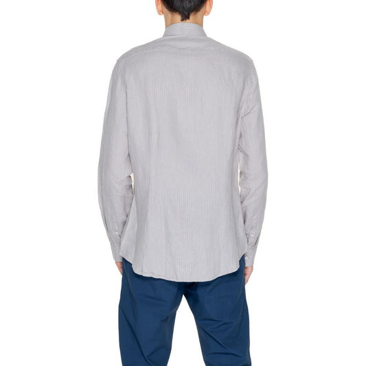 Calvin Klein Beige Linen Shirt 1728,39,42,44,71956299936,Beige,Calvin Klein,Clothing,Men,Men - Clothing,New with tags,Shirts - Men - Clothing Calvin Klein CA-13226100127-39